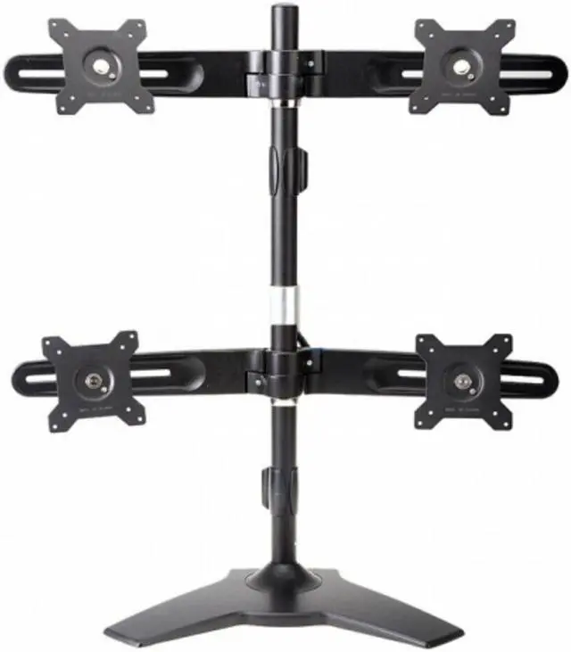 Alt view image 2 of 2 - Amer Networks AMR4S 24 in. Quad Monitor Mount Stand Base