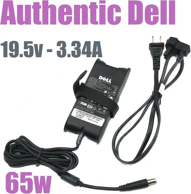 Main image of Genuine Dell AC Adapter Precision M20 Latitude D400 65W W/P.Cord