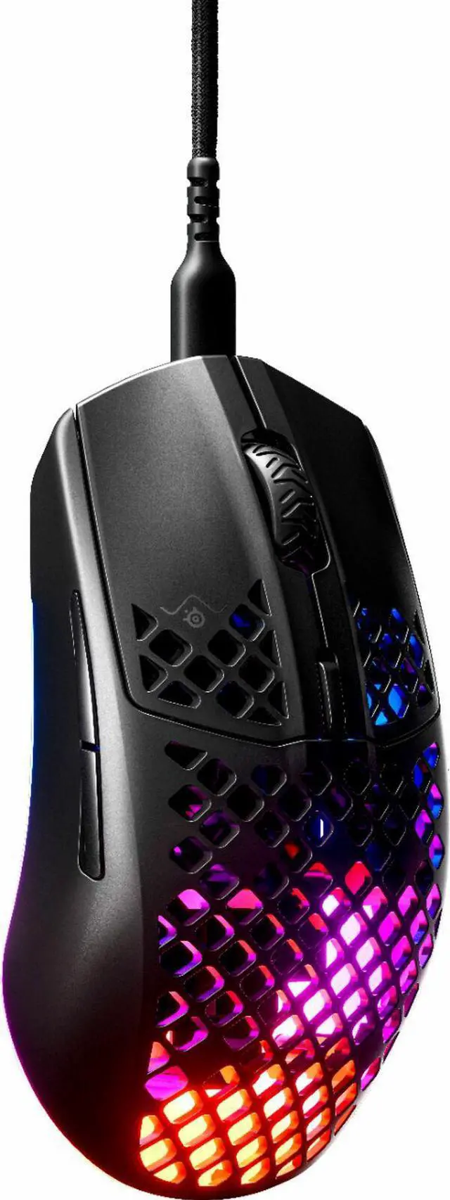 Alt view image 15 of 20 - SteelSeries Aerox 3 8500dpi Wired RGB Gaming Mouse 62599
