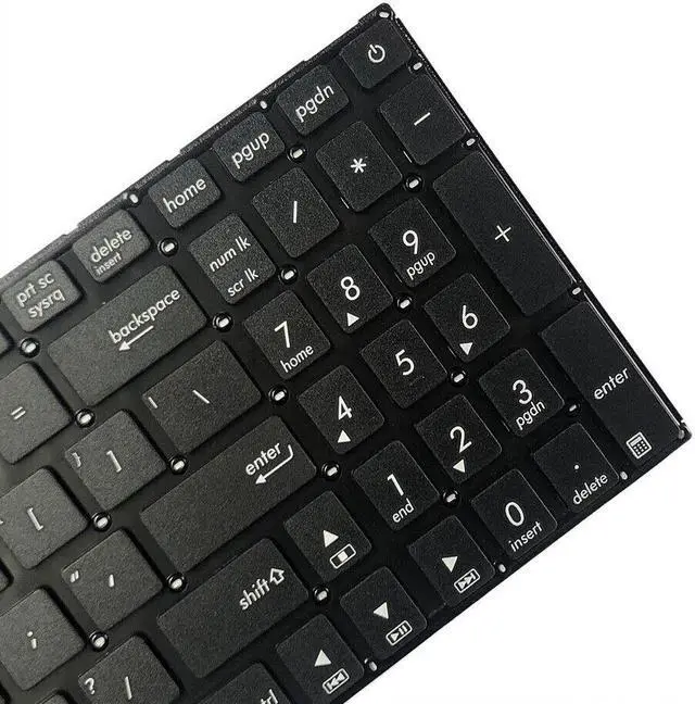 Alt view image 3 of 5 - replacement keyboard for Asus ZenBook UX510 UX510U UX510UA UX510UW UX510UX V510UX  US Black