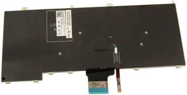 Alt view image 5 of 9 - New Spanish Dell OEM Latitude E7440 Laptop Keyboard Non-Backlit NX01T