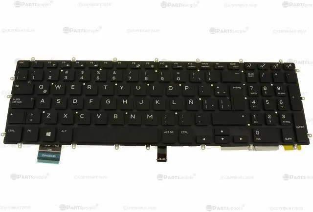 Alt view image 4 of 9 - SPANISH OEM Alienware m17 Backlit Laptop Keyboard Laptop Keyboard NY1M9