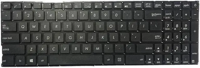 Alt view image 2 of 5 - replacement keyboard for Asus ZenBook UX510 UX510U UX510UA UX510UW UX510UX V510UX  US Black