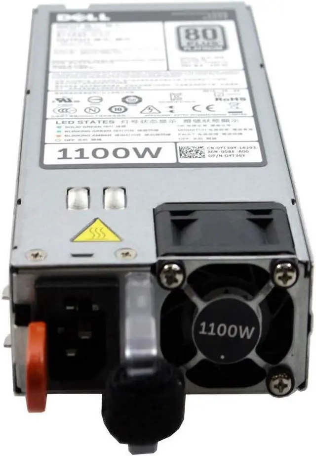 Alt view image 4 of 5 - 1100W DELL POWER Supply T320 T420 T620 R520 R620 R820 0YT39Y GYH9V 0NTCWP 0GDPF3