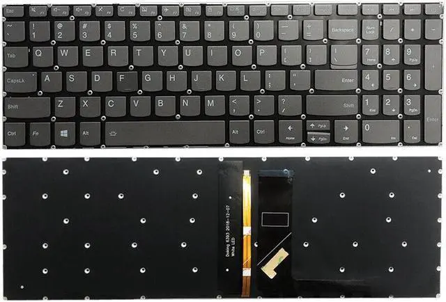 Alt view image 2 of 5 - replacement keyboard for Lenovo Ideapad L340-15 L340-15API L340-15IWL L340-15IRH  Backlit