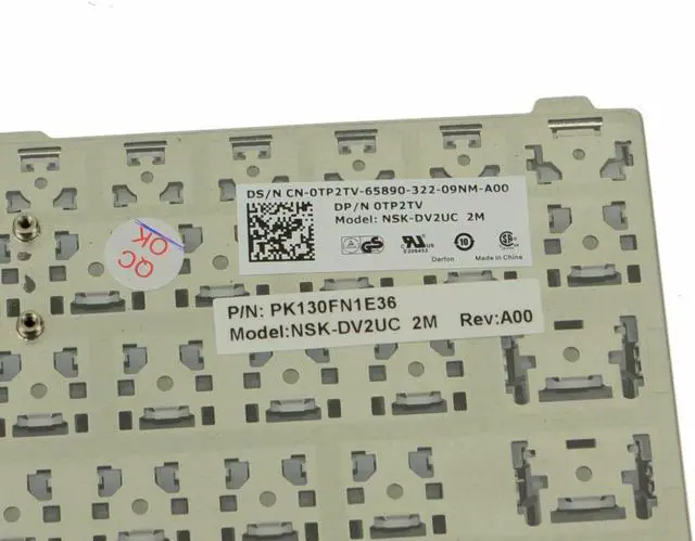 Alt view image 5 of 6 - French-English Dell OEM Latitude E6430 E5430 E6330 Laptop Laptop Keyboard TP2TV