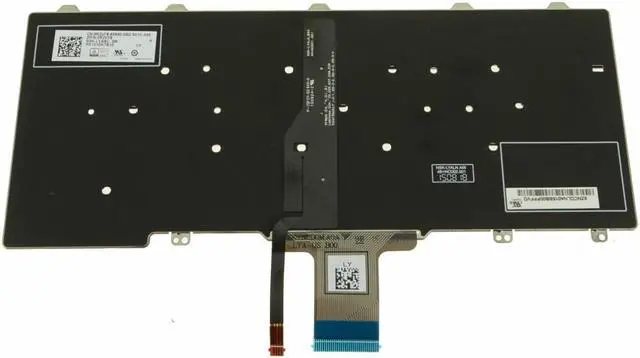 Alt view image 5 of 9 - French Canadian Dell OEM Latitude E7270 E5270 Laptop Laptop Keyboard R2VF8