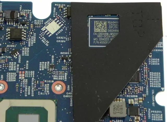 Alt view image 7 of 8 - Dell OEM Inspiron 5584 Motherboard System Board Core i7 Motherboard 6DHRW