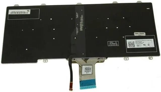 Alt view image 4 of 6 - French Canadian Dell OEM Latitude E7250 E5250 Laptop Laptop Keyboard 9JK9V