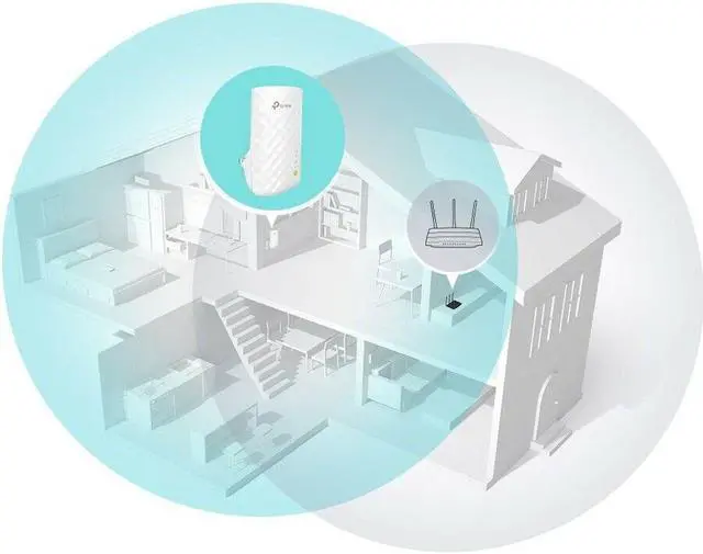 Main image of TP-Link RE220 IEEE 802.11ac 750 Mbit/s Wireless Range Extender