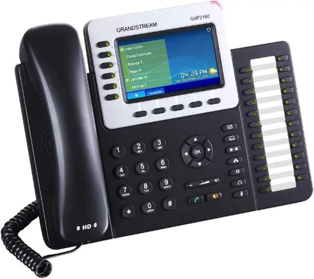 Alt view image 4 of 4 - Grandstream GXP2160 Enterprise IP Telephone VoIP Phone and Device