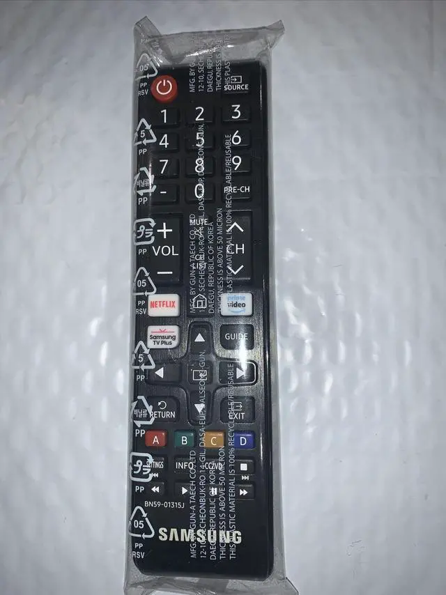 Alt view image 2 of 19 - Samsung BN59-01315J Replacement Smart TV Remote Control  - Black