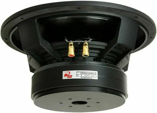 Alt view image 3 of 4 - Dayton Audio - RSS315HO-4 - 12" Reference HO Subwoofer - 4 Ohm