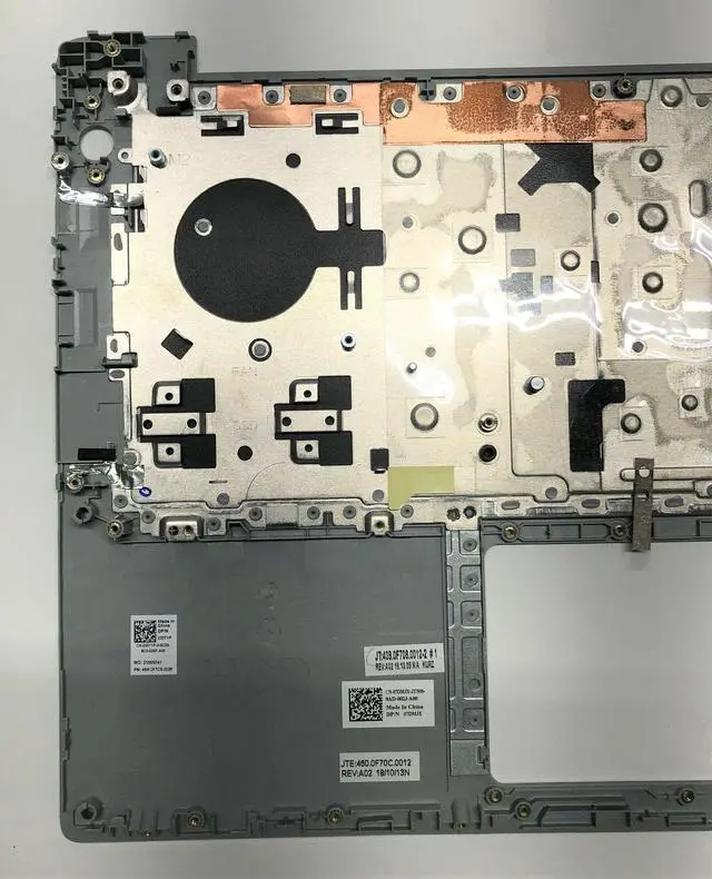 Alt view image 6 of 8 - New Spanish Dell OEM Inspiron 5485 Palmrest Spanish Keyboard Assembly 35T1P