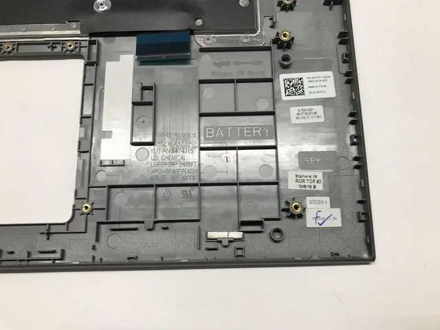Alt view image 10 of 13 - New Dell OEM Inspiron 5568 5578 Palmrest Keyboard Assy No Backlight No TP FN7N0