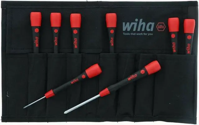Alt view image 3 of 4 - WIHA TOOLS 26193 Precision Screwdriver Set,Sl/Ph,8 pcs