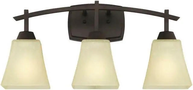 Alt view image 2 of 3 - Westinghouse 6307500 Midori Three Light Indoor Wall Fixture, Oil Rubbed Bronze