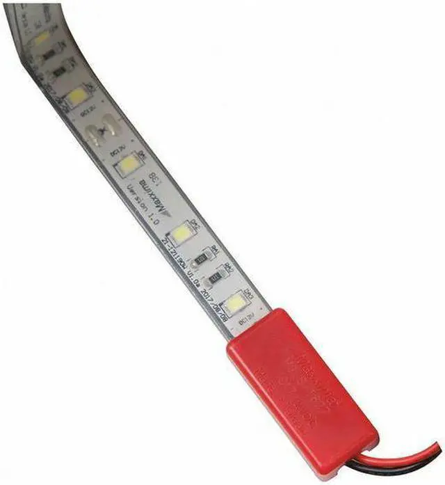 Alt view image 4 of 6 - Maxxima Flexible Strip Lighting, 78" L X 13/32", High Bond Tape Mounting, White