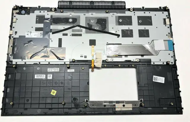 Alt view image 11 of 13 - Brazilian Dell OEM Inspiron 7567 7566 Palmrest Backlit Laptop Keyboard XW8N9
