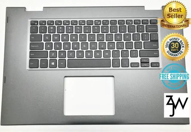 Alt view image 7 of 13 - New Dell OEM Inspiron 5568 5578 Palmrest Keyboard Assy No Backlight No TP FN7N0