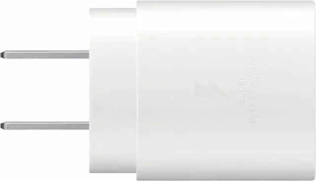 Alt view image 2 of 4 - Samsung - 25W Super Fast Charging Wall Charger USB-C - White