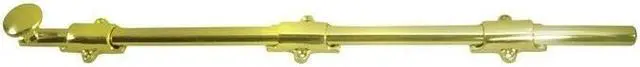 Alt view image 3 of 3 - Deltana 18SB3 18 in. Heavy Duty Surface Bolt, Bright