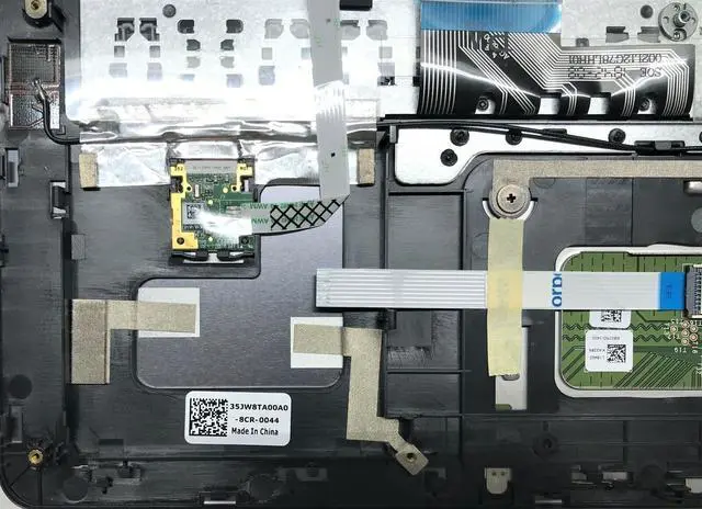 Alt view image 4 of 9 - NEW 763RY Dell Vostro 5480 Keyboard Palmrest Bezel Assy Portuguese Layout DXFPK