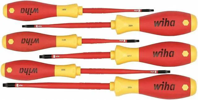 Alt view image 3 of 3 - Wiha Tools Torx® Screwdriver Set, Multicomponent, Number of Pieces: 6 32596