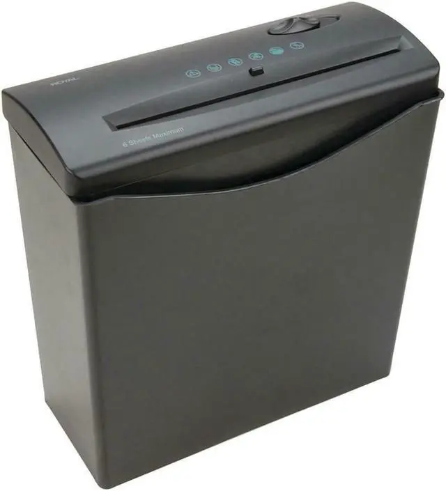 Alt view image 3 of 3 - ROYAL 16999U JS55 5-Sheet Shredder with Basket