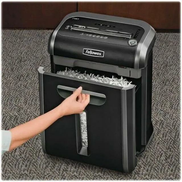 Alt view image 11 of 14 - Fellowes - 3227901 - Fellowes Powershred 79Ci - Shredder - cross-cut - 0.16 in x 1.5 in - P-4