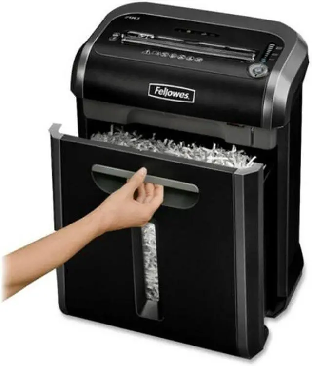 Alt view image 12 of 14 - Fellowes - 3227901 - Fellowes Powershred 79Ci - Shredder - cross-cut - 0.16 in x 1.5 in - P-4