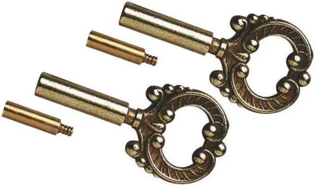 Main image of (1)-Westinghouse Brass Finish On/Off Light Lamp Switch Socket Key 2 Pack 70160