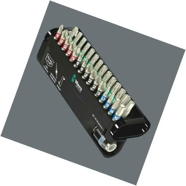 Alt view image 4 of 14 - Wera Hex/Torx Bit Set,Pieces 29  05056440001