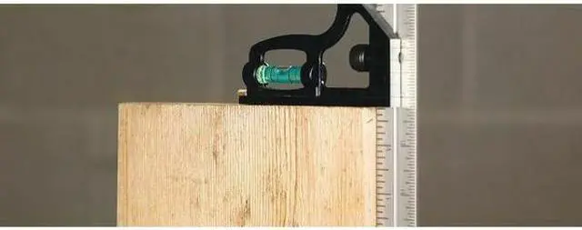 Alt view image 4 of 6 - JOHNSON 406EM Combination Square,6 In,Zinc