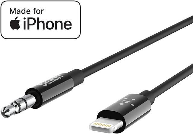 Alt view image 4 of 9 - Belkin AV10172BT06-BLK 1.8m 3.5mm Black audio cable