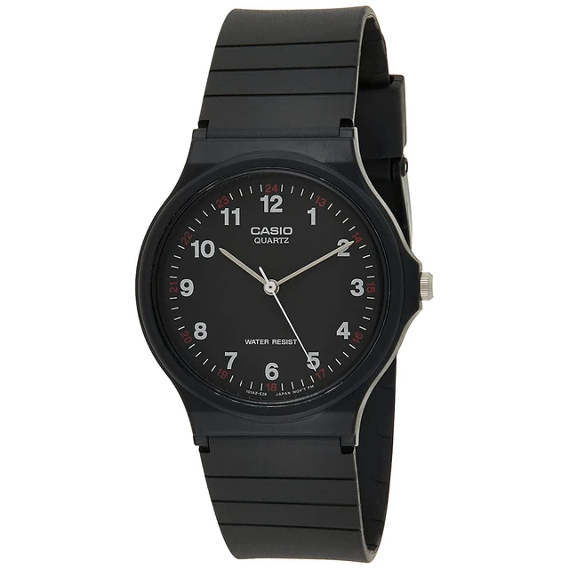 Alt view image 8 of 12 - Casio (CASIO) Watch MQ Pointer Series Student Black Plastic Strap Quartz Neutral Ms. Women's Watch MQ-24-1B