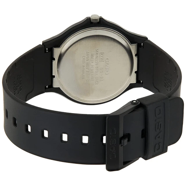 Alt view image 9 of 12 - Casio (CASIO) Watch MQ Pointer Series Student Black Plastic Strap Quartz Neutral Ms. Women's Watch MQ-24-1B