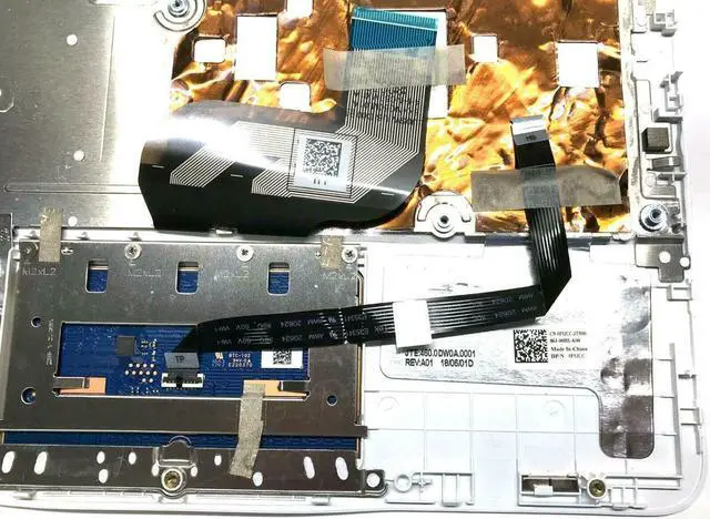 Alt view image 9 of 14 - US INTL Dell OEM Inspiron 3185 2-in-1 Laptop Palmrest Laptop Keyboard 6F5HY