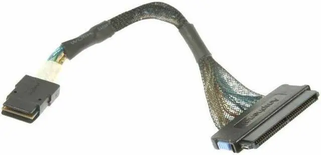 Alt view image 3 of 7 - New Dell OEM PowerEdge T610 Server SAS to Mini-SAS Cable RM255