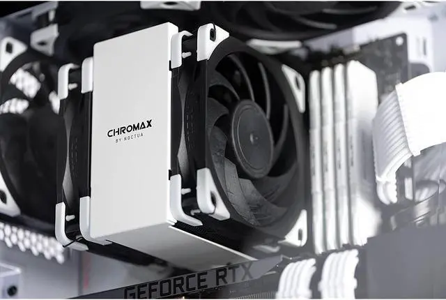 Alt view image 5 of 7 - Noctua NF-A12x25-PWM-CH-BK-S 120mm Case Fan