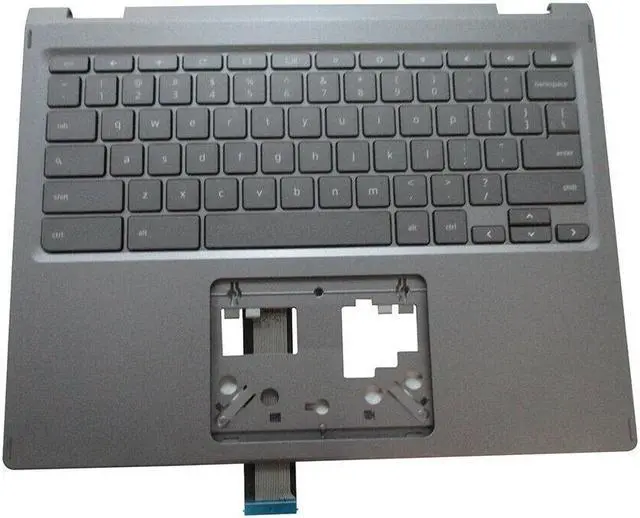 Alt view image 3 of 4 - 6B.HQBN7.032 - For Acer - KEYBOARD W/UPPER CASE GRAY W/ BL CHICONY AL01G / For Chromebook Spin 713 (CP713-2W-5874-US)