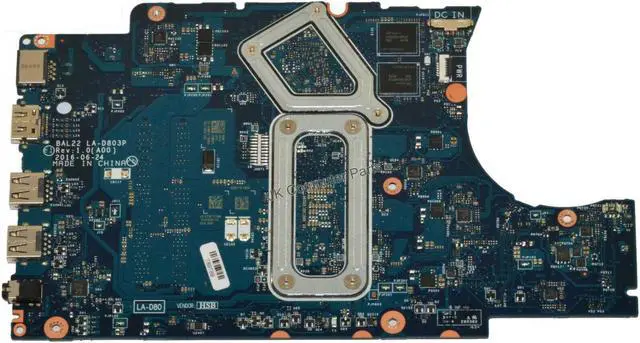 Alt view image 8 of 8 - Dell OEM Inspiron 5565 and Inspiron 5765 Motherboard System Motherboard G89K3
