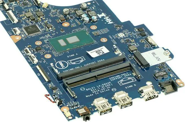 Alt view image 7 of 9 - Dell OEM Inspiron 5567 and Inspiron 5767 System Board Core i5  Motherboard DG5G3