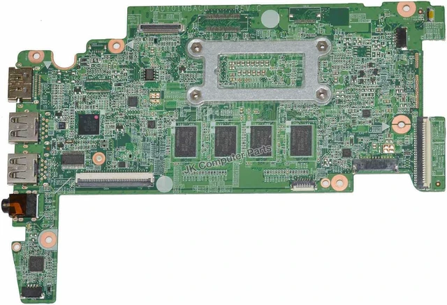 Alt view image 4 of 4 - Hp 740160-001 Chromebook 14Q Laptop Motherboard 4Gb Ram W By Celeron 2