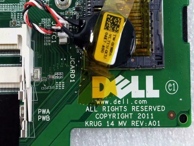 Alt view image 8 of 17 - Genuine Orignal Dell Latitude E5420M Intel Motherboard  057D62 57D62