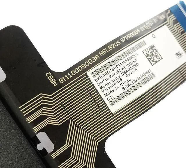 Alt view image 4 of 6 - replacement keyboard for HP 14-CF 14S-CF 14-DK 14S-DK 14-DF 14S-DF s  not US with Backlit