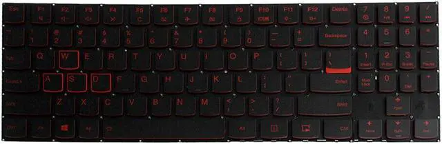 Alt view image 2 of 5 - replacement keyboard for Lenovo Legion Y520 Y520-15IKB US  With Backlit PC5YB-US SN20M27556