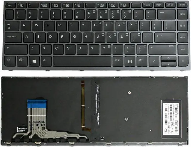 Main image of replacement keyboard for HP ZBook Studio G3 Mobile Workstation  US NSK-CY1BC 841681-001