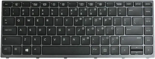 Alt view image 2 of 5 - replacement keyboard for HP ZBook Studio G3 Mobile Workstation  US NSK-CY1BC 841681-001