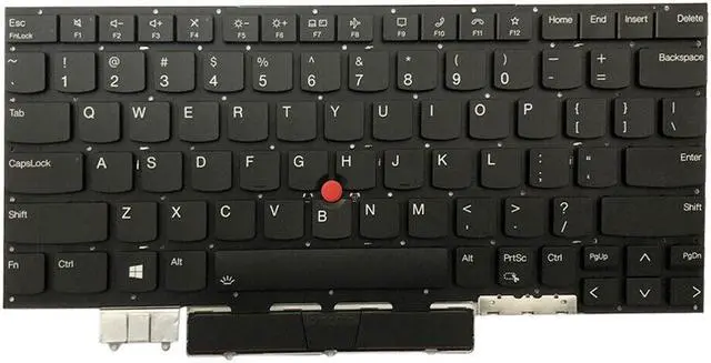 Main image of replacement keyboard for Lenovo ThinkPad 2021 X1 Carbon 9th 20WW 20XX Backlit  N20Z77386